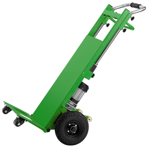 VEVOR 880lbs Electric Stair Climbing Dolly, Electric Stair Climbing Hand Trucks with 157.5in Rope & Extendable Handle, Heavy Duty Stair Climber for