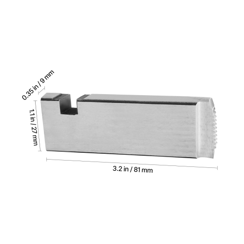 Matrices pour machine à enfiler VEVOR, 4 paquets, attaches pour tuyaux NPT 1/2"-3/4, attaches pour tuyaux HSS droitiers, têtes de dé universelles