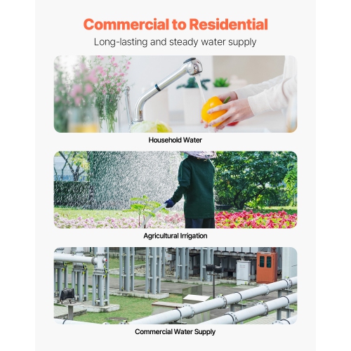 VEVOR 1" x 11" Well Pressure Tank Tee Kit, with 30/50PSI Switch, 8-Pieces Pure Brass Pressure Tank Installation Kit, 1 in Gate Valve Included, for