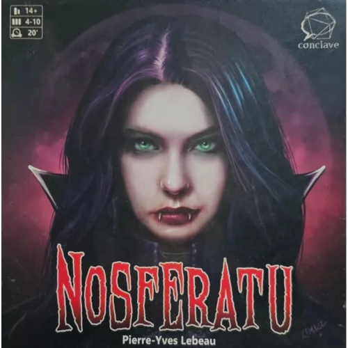 Grosso Modo Éditions - Nosferatu - Jeu de Bluff Coopératif et Prise de Risques - Main de Cartes et Déduction - Parties Rapides - Pour Jouer en