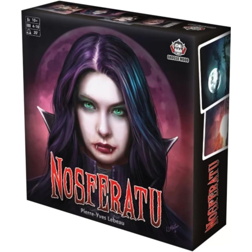 Grosso Modo Éditions - Nosferatu - Jeu de Bluff Coopératif et Prise de Risques - Main de Cartes et Déduction - Parties Rapides - Pour Jouer en