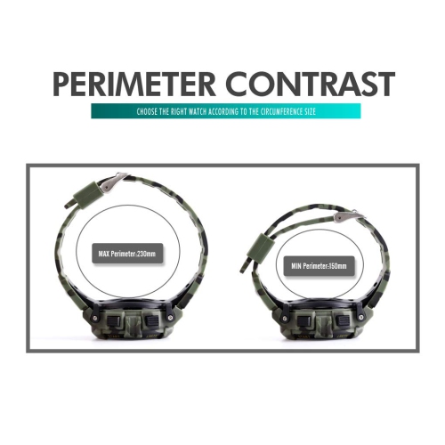 Waterproof Outdoor Sports Watch with Alarm, 12/24 Hours, Stopwatch and Calendar for Boys and Girls