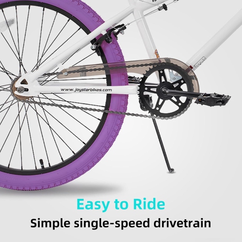 Vélos BMX pour enfants Freestyle de JOYSTAR Brockway, 20&nbsp;po, pour enfants, garçons de 6-14 ans, filles et cyclistes pour débutants, 2 chevilles,