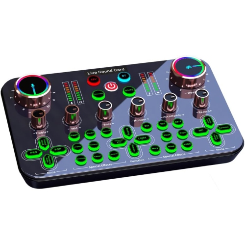 Mélangeur audio, connectivité Bluetooth, compatibilité avec plusieurs appareils, suppression intelligente du bruit