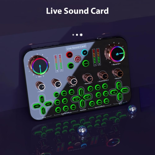 Mélangeur audio, connectivité Bluetooth, compatibilité avec plusieurs appareils, suppression intelligente du bruit