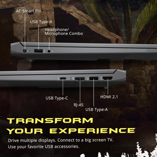 HP Victus 15.6" FHD 144Hz Gaming Laptop, AMD Ryzen 7 7445HS, GeForce RTX 4050 6GB GDDR6,2TB SSD, 32GB DDR5, Backlit Keyboard, Win 11 Pro, Mica