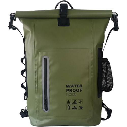 Sac à dos de rangement sec, sac à dos étanche, sac d'aventure de voyage extérieur, 25&nbsp;L de grande capacité, idéal pour le camping extérieur -