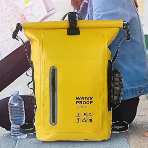 Sac à dos de rangement sec, sac à dos étanche, sac d'aventure de voyage extérieur, 25&nbsp;L de grande capacité, idéal pour l'extérieur et le camping