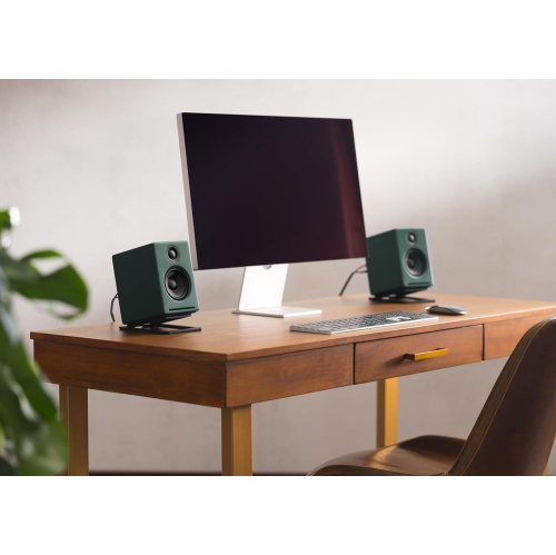 Système de musique A2+ nouvelle génération d'Audioengine avec Bluetooth aptX-HD - Vert mat