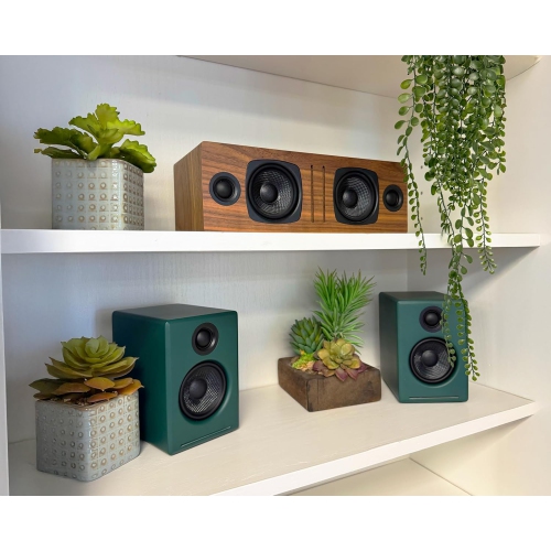 Système de musique A2+ nouvelle génération d'Audioengine avec Bluetooth aptX-HD - Vert mat
