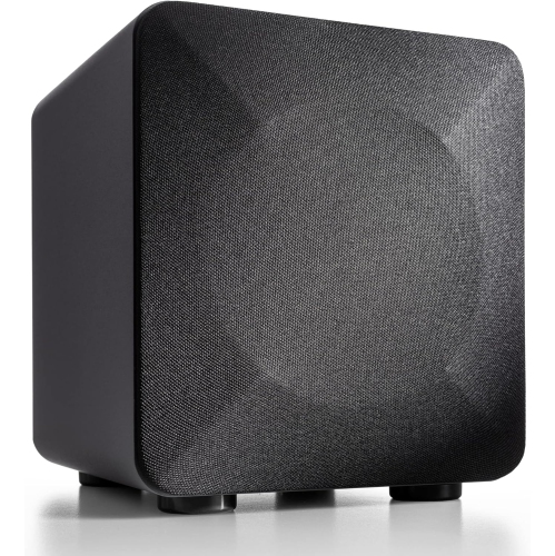 Haut-parleur d'extrêmes graves amplifié S6 de 210 W d'Audioengine - Gris