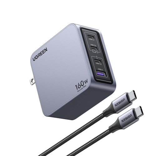 UGREEN Nexode Pro USB-A+3*USB-C 160W GaN Tech Fast Charger