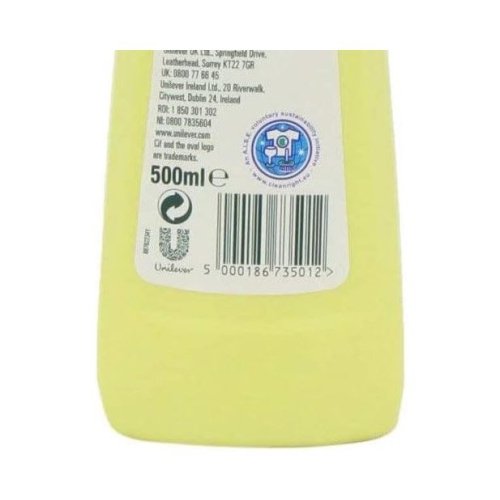 Cif, Lemon Scented Cream Cleaner 750ml, Yellow