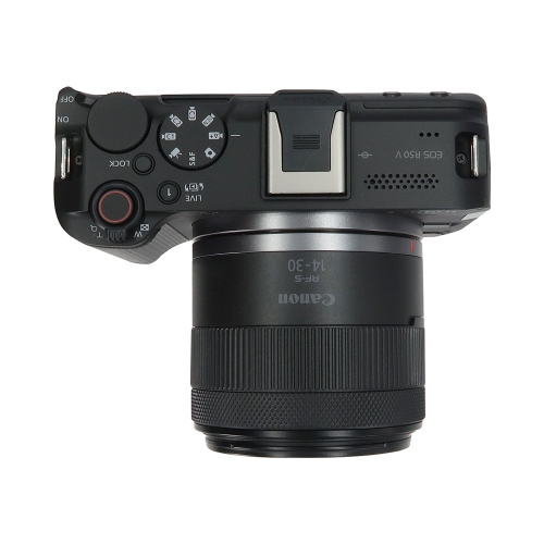 Ensemble appareil photo sans miroir EOS 50&nbsp;V 24.2&nbsp;Mpx de Canon avec objectif RF-S 14-30&nbsp;mm pour baladoémissions vidéo