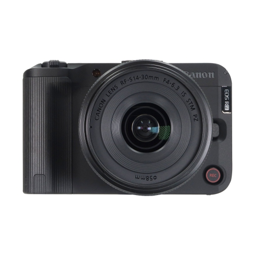 Ensemble appareil photo sans miroir EOS 50&nbsp;V 24.2&nbsp;Mpx de Canon avec objectif RF-S 14-30&nbsp;mm pour baladoémissions vidéo