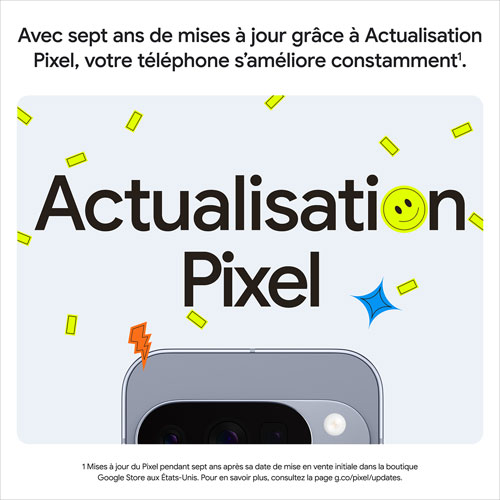 Pixel 10 Pro 256 Go de Google avec Virgin Plus - Noir volcanique - Financement mensuel