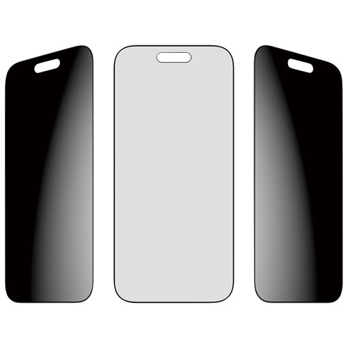Protecteur d'écran en verre de confidentialité double sens de PanzerGlass pour iPhone Air