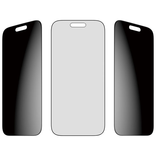Protecteur d'écran en verre de confidentialité double sens de PanzerGlass pour iPhone 17 Pro