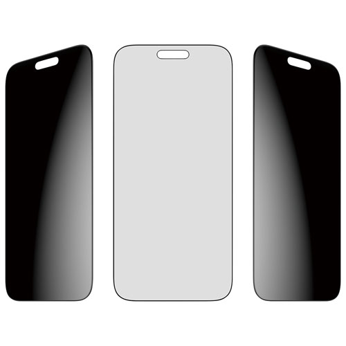 Protecteur d'écran en verre de confidentialité double sens de PanzerGlass pour iPhone 17 Pro Max