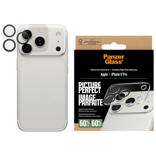 PanzerGlass Picture Perfect Camera Lens Protector for iPhone 17 Pro