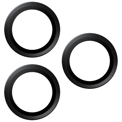 PanzerGlass Hoops Black Metal Camera Lens Protector for iPhone 17 Pro/17 Pro Max/16 Pro/16 Pro Max