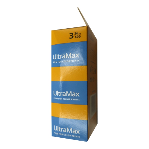 5x Kodak UltraMa Unit 400 Color Negative Film - 3 Pack