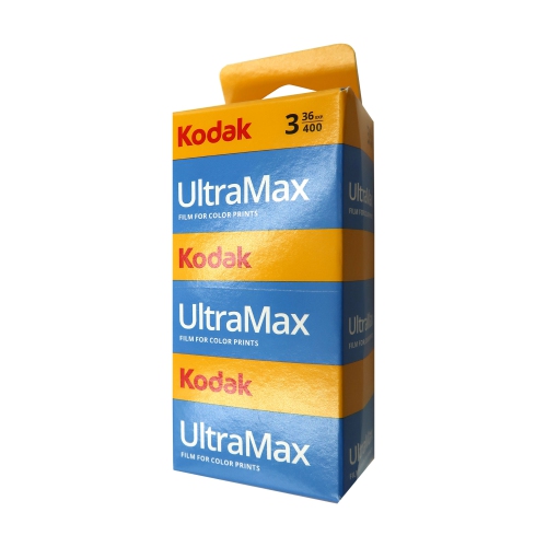 5x Kodak UltraMa Unit 400 Color Negative Film - 3 Pack