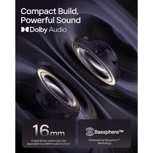 Brand New - Shokz OpenDots One - Ear True Wireless Earbuds - Black