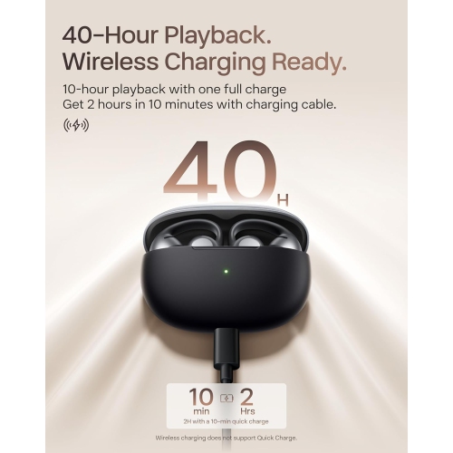 Brand New - Shokz OpenDots One - Ear True Wireless Earbuds - Black