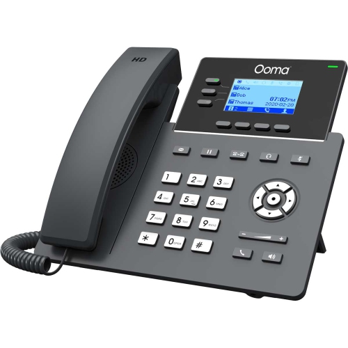 OOMA 2603 IP Business IP Desk Phone. Works with Ooma Office Cloud-Based VoIP Phone Service with Virtual Receptionist, Desktop app, Video conferencing