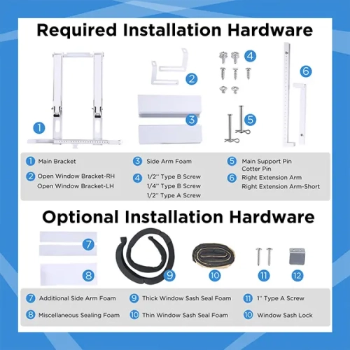 Midea 10,000 BTU Smart Inverter U-Shaped Window Air Conditioner