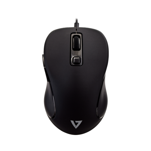 Wired Keyboard and Mouse Combo, Full-Sized Ergonomic Computer Keyboard with Palm Rest and Optical Wired Mouse for Windows, Mac OS Desktop/Laptop/PC