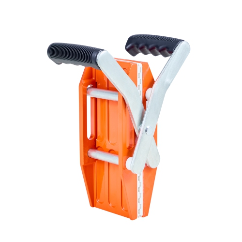 VEVOR 2 Pack Double Handed Stone Carrying Clamps, 660 lbs Load Capacity, Granite Panel Carriers Lifting Tools with Rubber-lined, Heavy Duty lifting