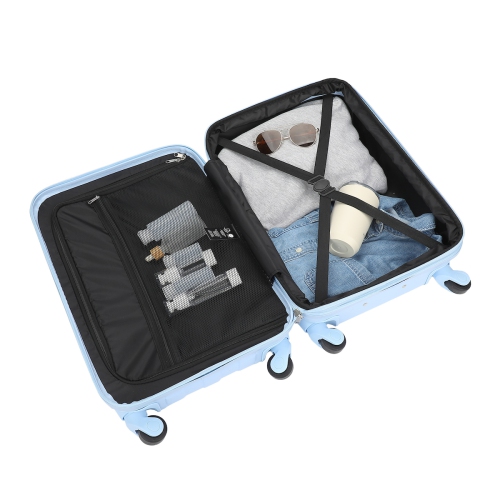 Assorted 20" Hard Case Carry-On Luggage