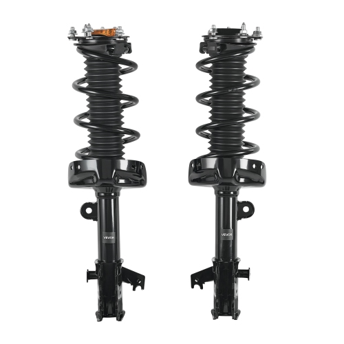 VEVOR 2Pcs Front Shock Absorber Strut Assembly, Shock and Strut Assembly with Coil Spring, Compatible with 2007-2014 Honda CR-V, Automotive