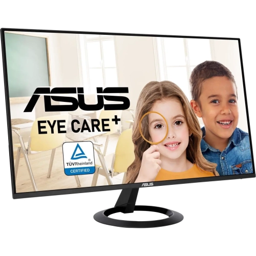 Refurbished - ASUS 24" (23.8-inch Viewable) Eye Care Monitor (VZ24EHF) - IPS, Full HD (1920 x 1080), Frameless, 100Hz, Adaptive-Sync, 1ms, HDMI, Low