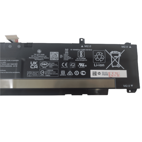 Genuine HP WK04070XL WK04XL Laptop Battery - 70.07WH, 15.4V, Black