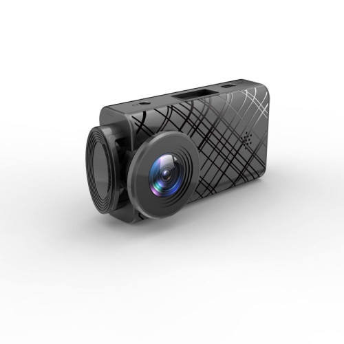 Dual-lens dash cam - HD 1080P recording for front, interior, and rear vehicles, with Wi-Fi, night vision, and parking assistance, 2-inch IPS screen,