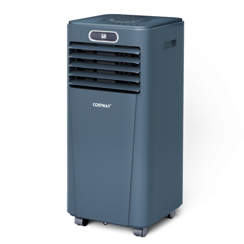 Portable 8000 BTU Air Conditioner with Fan, Dehumidifier, and Remote