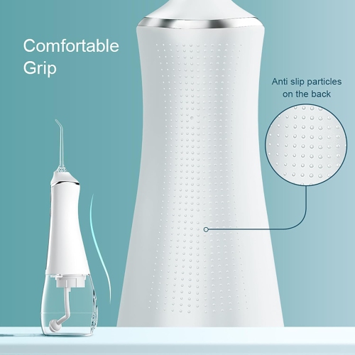 Irrigateur dentaire rechargeable avec 5 buses, 4 mois, irrigateur pour le soin des broches