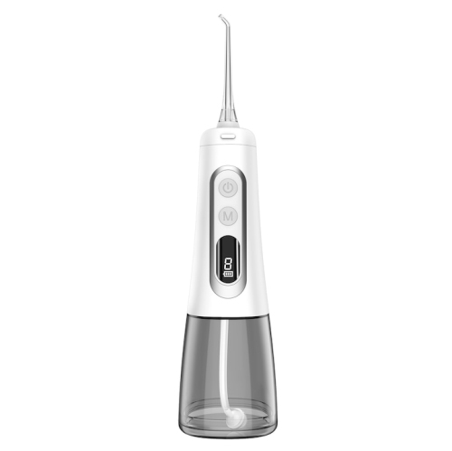 Irrigateur oral professionnel, rotation à 360 degrés, 5 buses, 8 vitesses, 400&nbsp;ml, Chargement USB