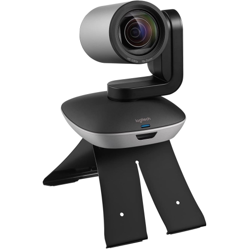 Open Box - Logitech Group Video Conferencing Bundle with Expansion Mics for Big Meeting Rooms - Black