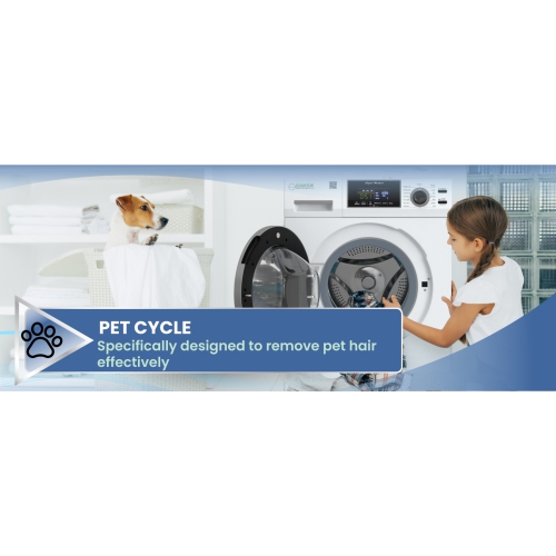 Equator Laundry Set 18 Lbs Washer 1.9cf+Vented Dryer 4cf SINGLE OUTLET 110V