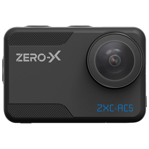 Caméra étanche UHD 4K pour sports et casque de Zero-X - Exclusivité Best Buy