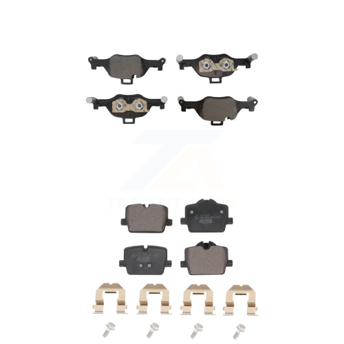 TEC  Front Rear Ceramic Brake Pads Kit for 2022 Bmw I4 Edrive40 With Standard Brakes Ktc-100871