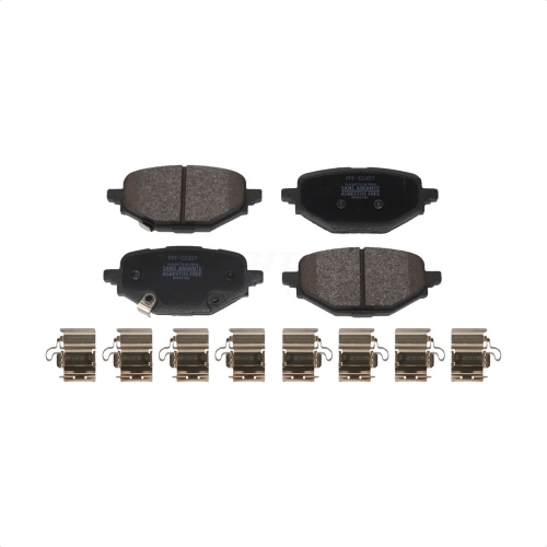 POSITIVE PLUS  Rear Semi-Metallic Disc Brake Pads Ppf-D2457 for 2023-2024 Mazda Cx-50