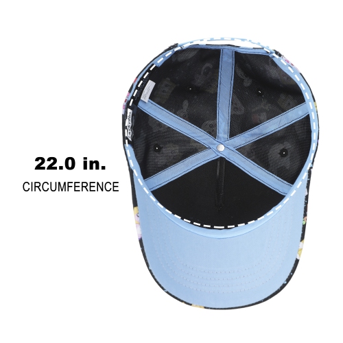 Lanky Box – Casquette ajustable traditionnelle à imprimé de personnages pour jeunes, noir