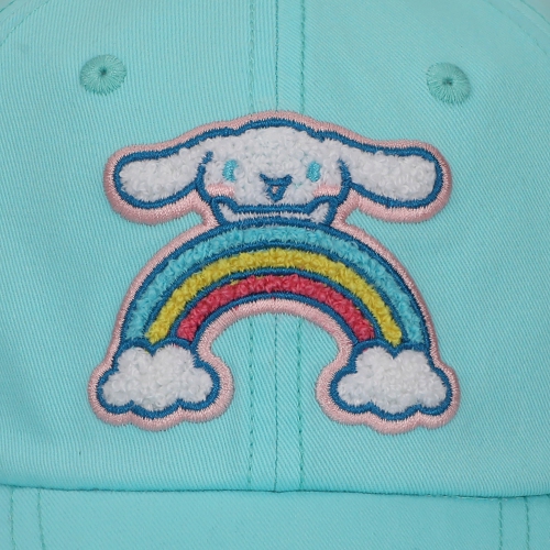 Chapeau ajustable en forme de cinnamoroll brodé Hello Kitty x Friends