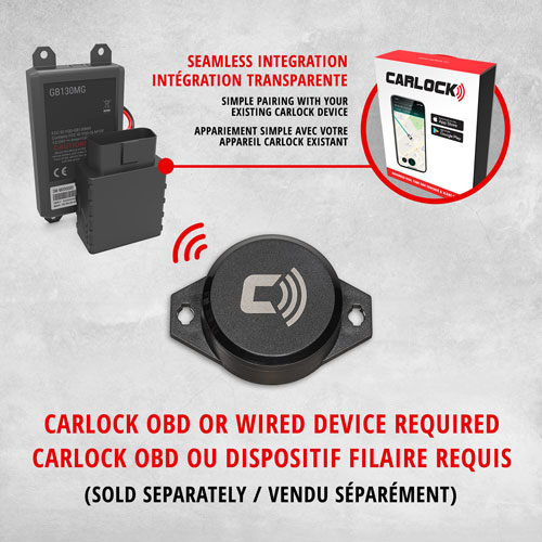 Accessoire de capteur de vibrations de CarLock