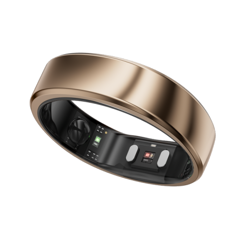 RingConn Gen 2 Air, Ultra-Thin AI Smart Ring, 10-Day Battery Life, Fitness/Sleep/Stress/Women's Health Tracker, IP68 Waterproof, Android & iOS